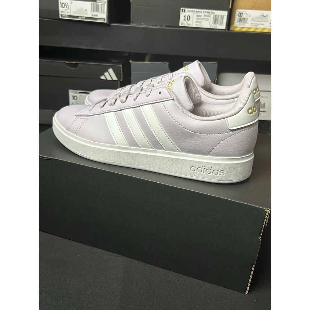 adidas Grand Court 2.0 Womens Silver Dawn / $75 Retail! / Size 9.5 / Brand New!! - Picture 3 of 9